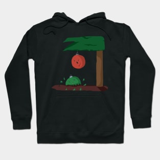 Falling Christmas Ornament Hoodie